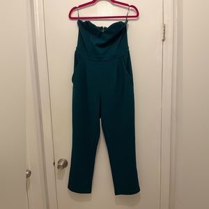 Express strapless jumpsuit
